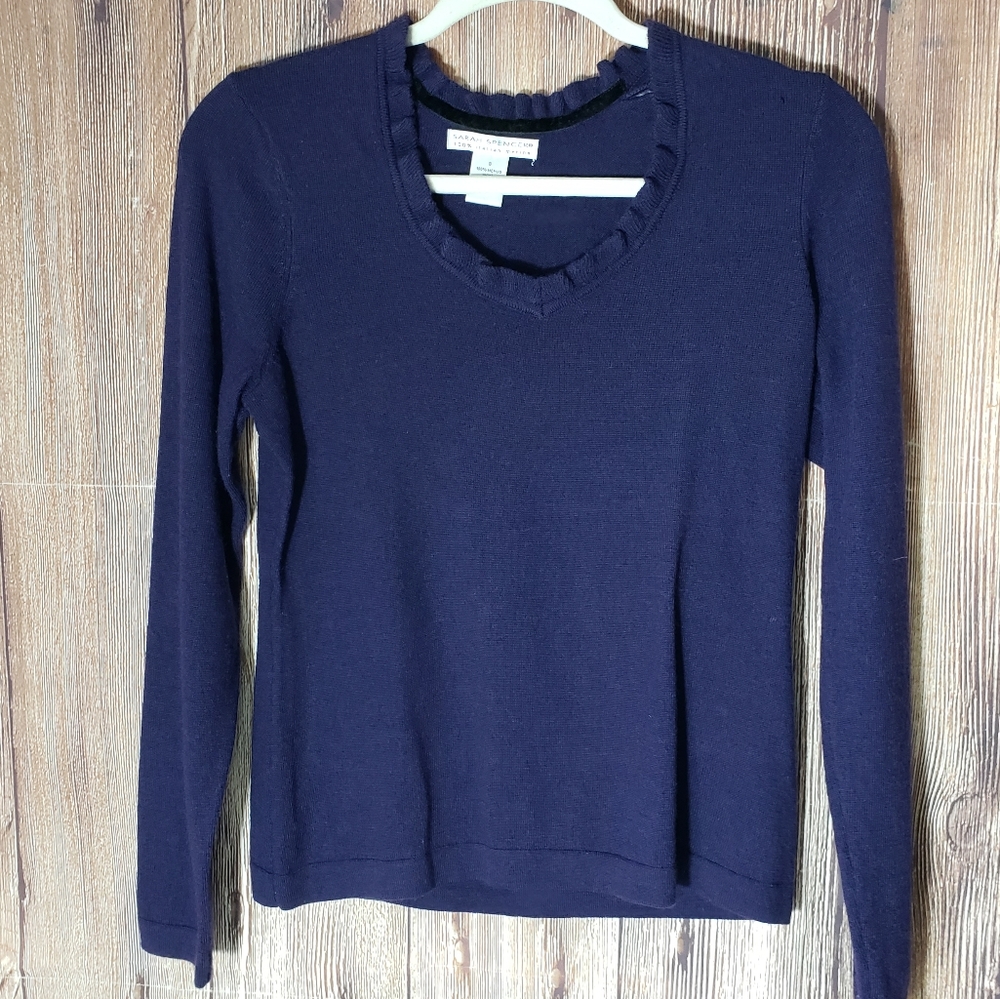 Sarah Spencer 100% Italian Merino Wool Swe… - Picture 3 of 7